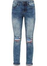 Jeans Gr. 42 Blau Denim