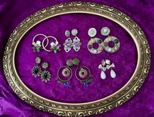 Vintage ohrclips modeschmuck - ohrclips, 6