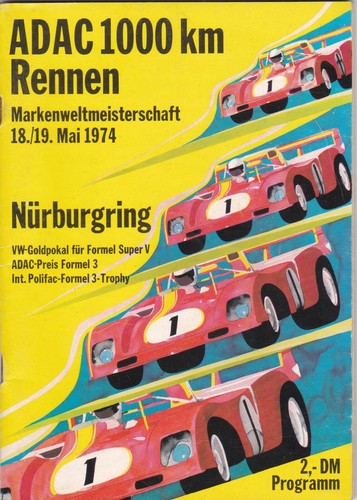 Adac 1000km rennen 1974 - adac,