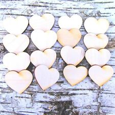 Holz Herzen 4 cm 16 Stück