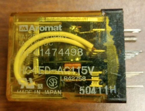 Aromat hc4ed ac115v relay - aromat,