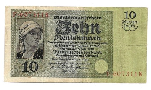 Rentenmark 1923 163 - ro.,