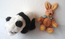 Panda  Bär von WWF und  Sunkid Hase Plüschtiere