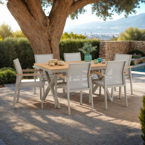 Gartenmöbel set mit tisch - set,
