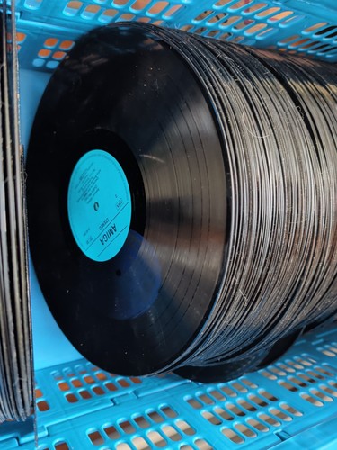 Ausgepackte schallplatten - ausgepackte,