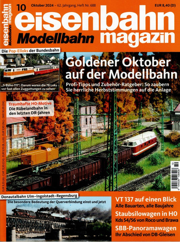 Eisenbahn modellbahn magazin - eisenbahn,