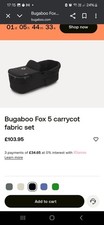 Bugaboo Fox5 Babywanne schwarz