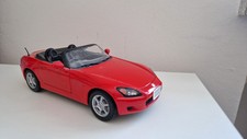 Modellauto Welly Honda S2000 Cabrio rot 1:18 