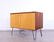 Sideboard Midcentury 60er Kommode Holz Hairpin Legs Vintage