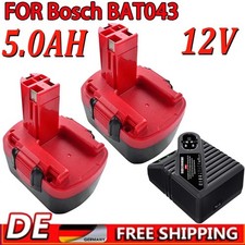 5,0Ah Für Bosch BAT043 12V Akku BAT045 PSR 1200,PSR 12-2,PSR12,PAG 12V Ladegerät