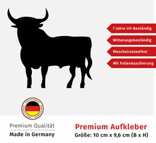 Aufkleber Stier Autoaufkleber