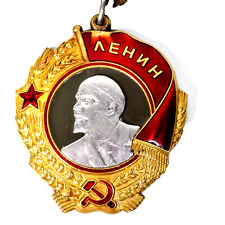 Lenin Orden 1954 - UDSSR - Medaille - Gold/Platin ca 33g - Original - Nr. 289014