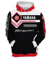 Herren Sweatshirts YAMAHA MOTORSTYLE Hoodie §4066SW Grosse S- 3XL