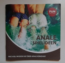 Fun factory anale - -, spielideen