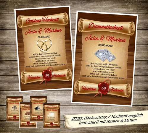 Urkunde hochzeitstag - urkunde,