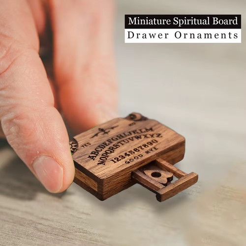 Mini ouija board - board, retro