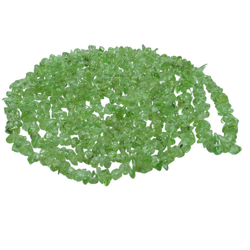 Peridot splitterkette lang - peridot,