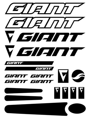 Giant fahrrad aufkleber - giant,