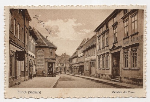 Ellrich südharz zwischen - ak,