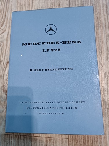 Mercedes benz 322 - lp,