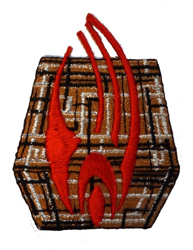 Star trek borg logo - trek, patch