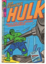 DER GEWALTIGE HULK Nr. 13 ~ Schrottiger Zustand ~ Williams Vlg 70er Jahre