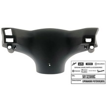 Handlebar rear black zipper