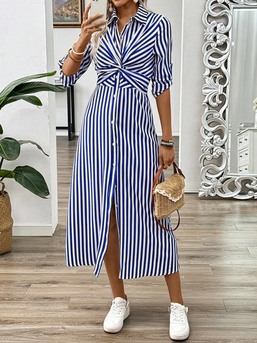 Elegantes blau weiß