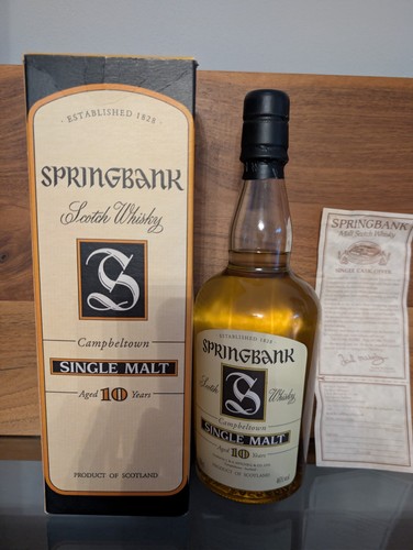 Springbank jahre alte - 10,