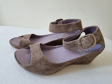 PAKROS Sandalen Leder grau Gr.39, UVP 189€ NEU!