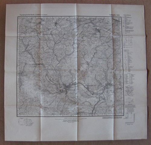 Messtischblatt topograph - messtischblatt,