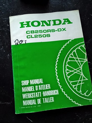 Honda cl250s reparaturhandbuch - honda,