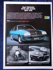 Opel Manta B,  originale