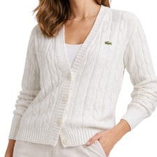 Lacoste Strickjacke Damen XL