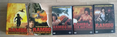 Rambo dvd special - dvd,