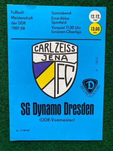 Fußballprogramm iéna sg - iéna,
