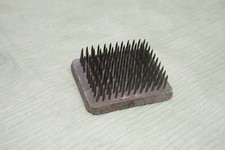 Ikebana Kenzan eckig 60 x 50 mm Japan Vintage  Blumensteckigel 