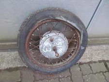 Altes Vorderrad Reifeng.3,25-16 Rad m Bremse Mofa Moped kleines Motorrad C3/5/10