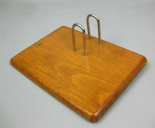 alter Umlegkalender Soennecken No. 373 Schreibtisch-Kalender Holz wohl 1920er Jh