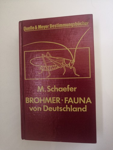 Brohmer fauna von deutschland - von,