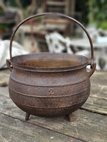 Antiker gusseisen kessel - ,
