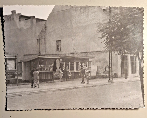 Altes foto vintage - foto, kiosk