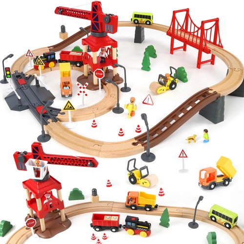 Holz eisenbahnset kinder - eisenbahnset,