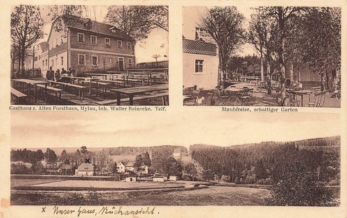 Mylau gasthaus altes - ak,