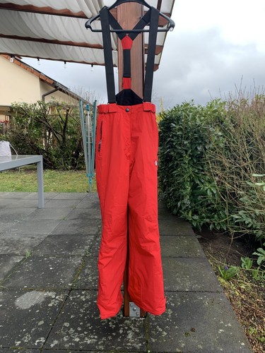 Skihose kinder 164 rot guter - skihose,