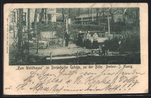 Bergedorf gasthof zum - ak,