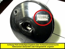 Bremskraftverstärker Peugeot 206 HDi eco 70 2KFX/2NFZ/ 9650368280 12 Monate