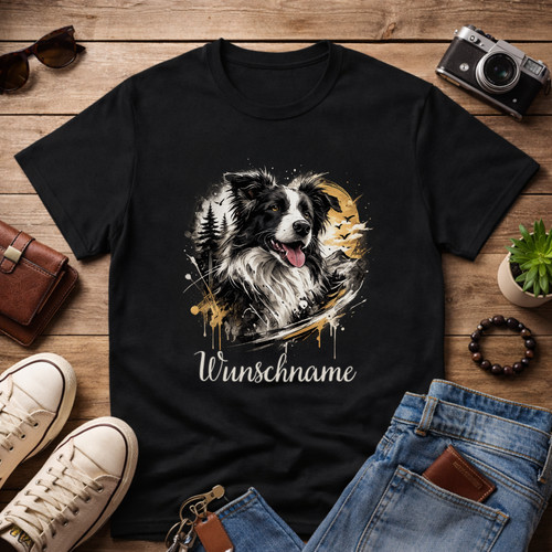 Border collie shirt hunde - collie, t-shirt