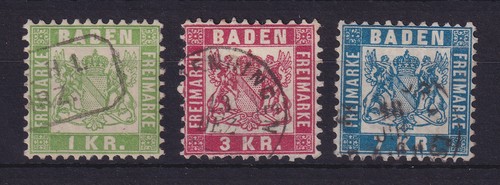 Baden wappen 23 - baden, mi.-nr.