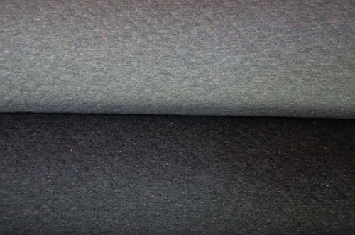 Sweatstoff mit waffelmuster - mit,